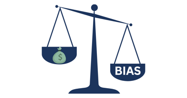 BIAS vs Money - Justice Scale