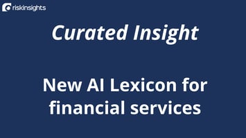 Curated Insight New AI Lexicon for financial services