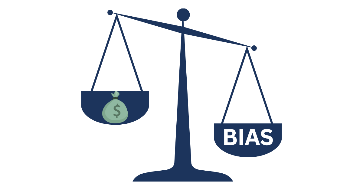 BIAS vs Money - Justice Scale