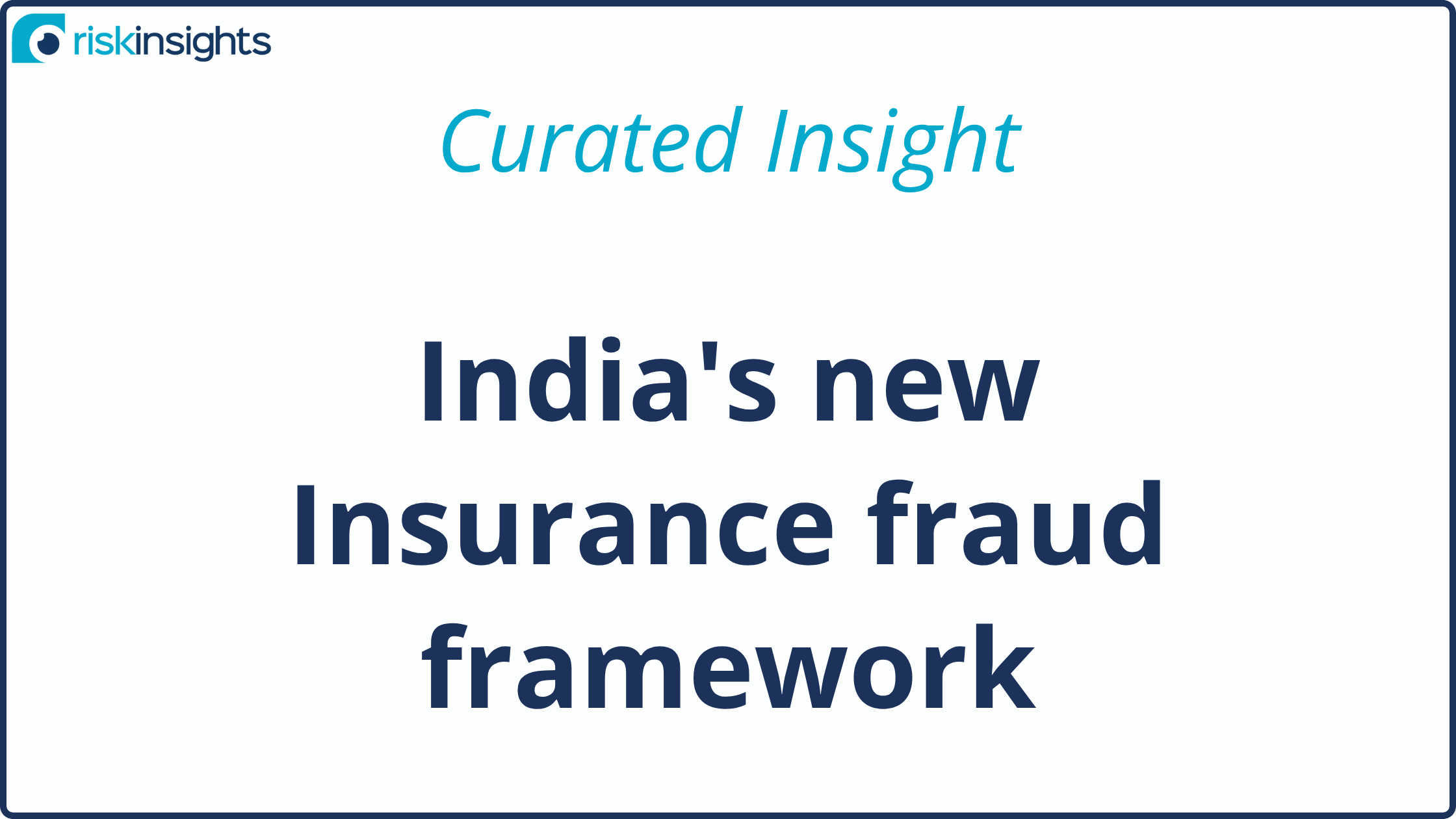 Article title with Risk Insights logo